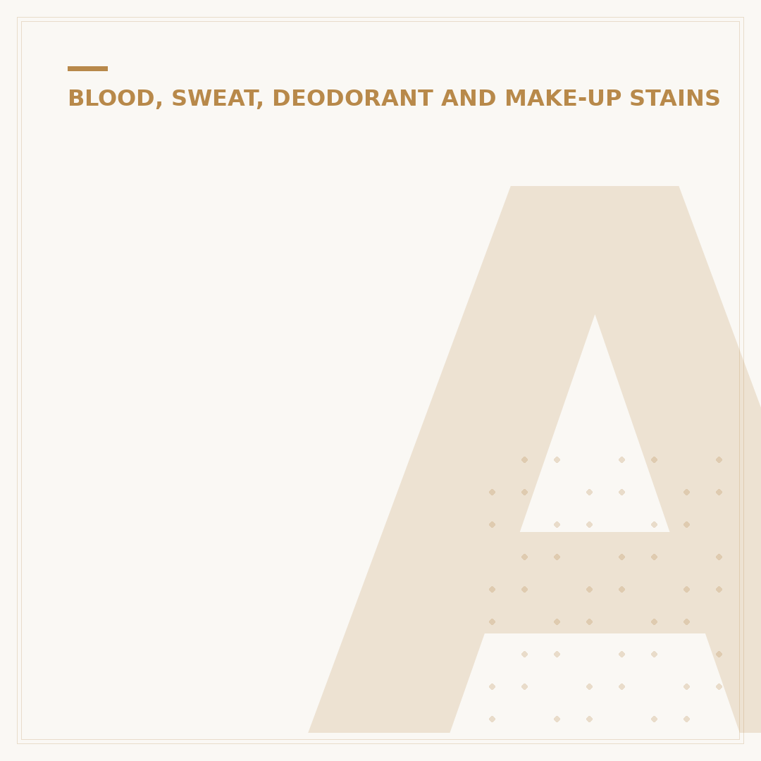 Armpit Stains: Causes, Removal and Prevention