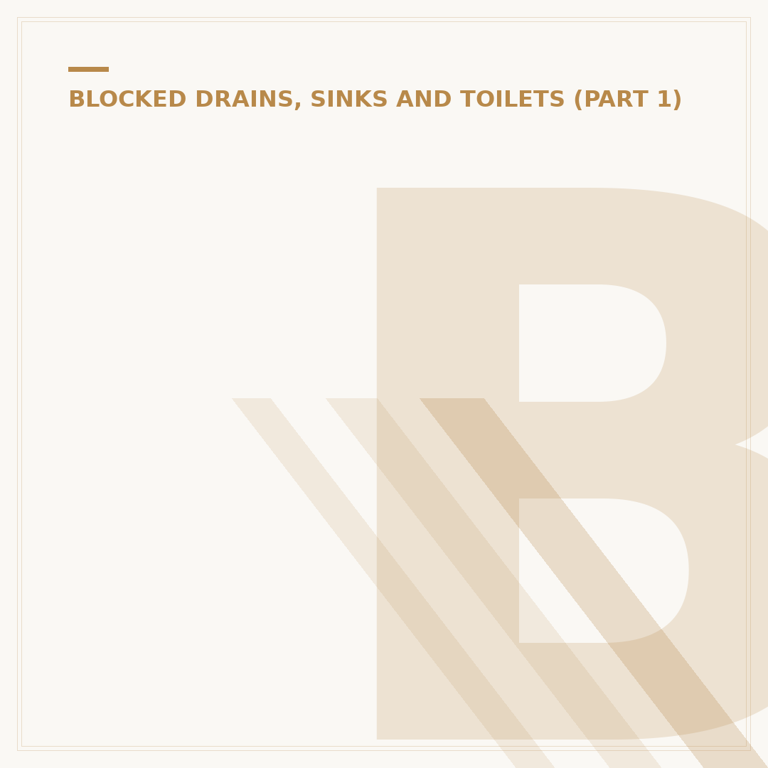 Blocked Kitchen Drain Outside: Causes and Solutions