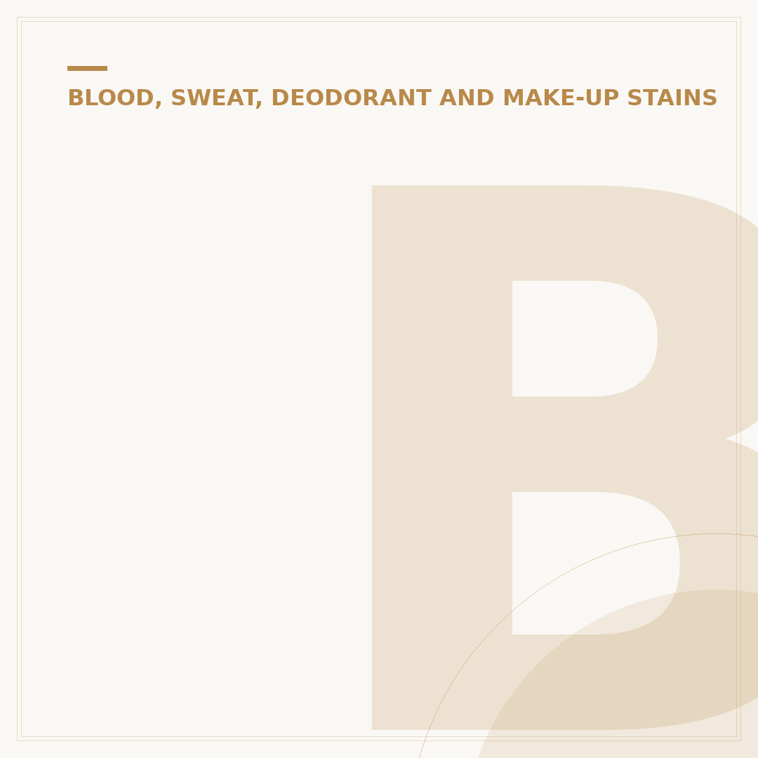 Blood Stain Remover: Effective Treatments For Fabrics