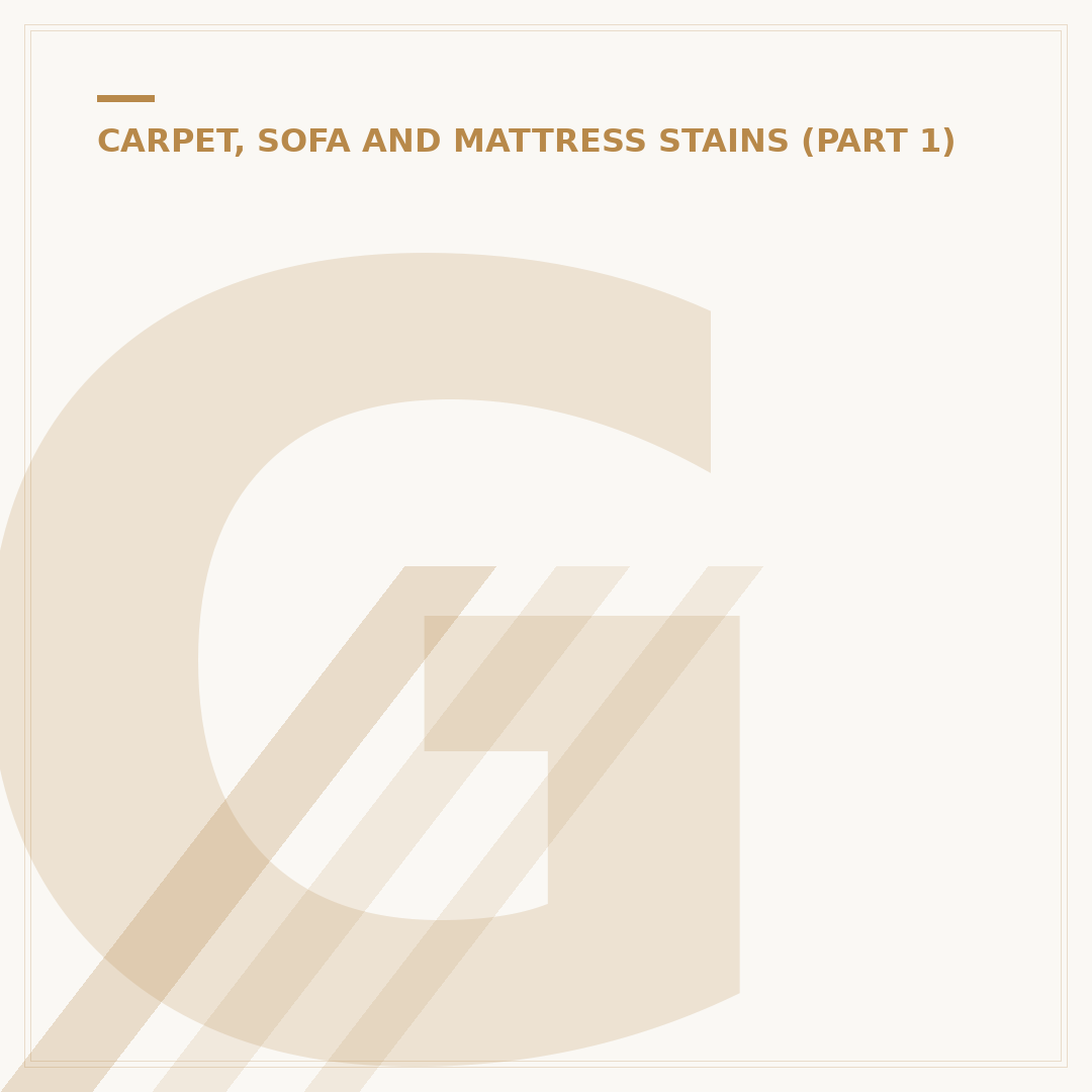 Good Carpet Cleaner for Stains