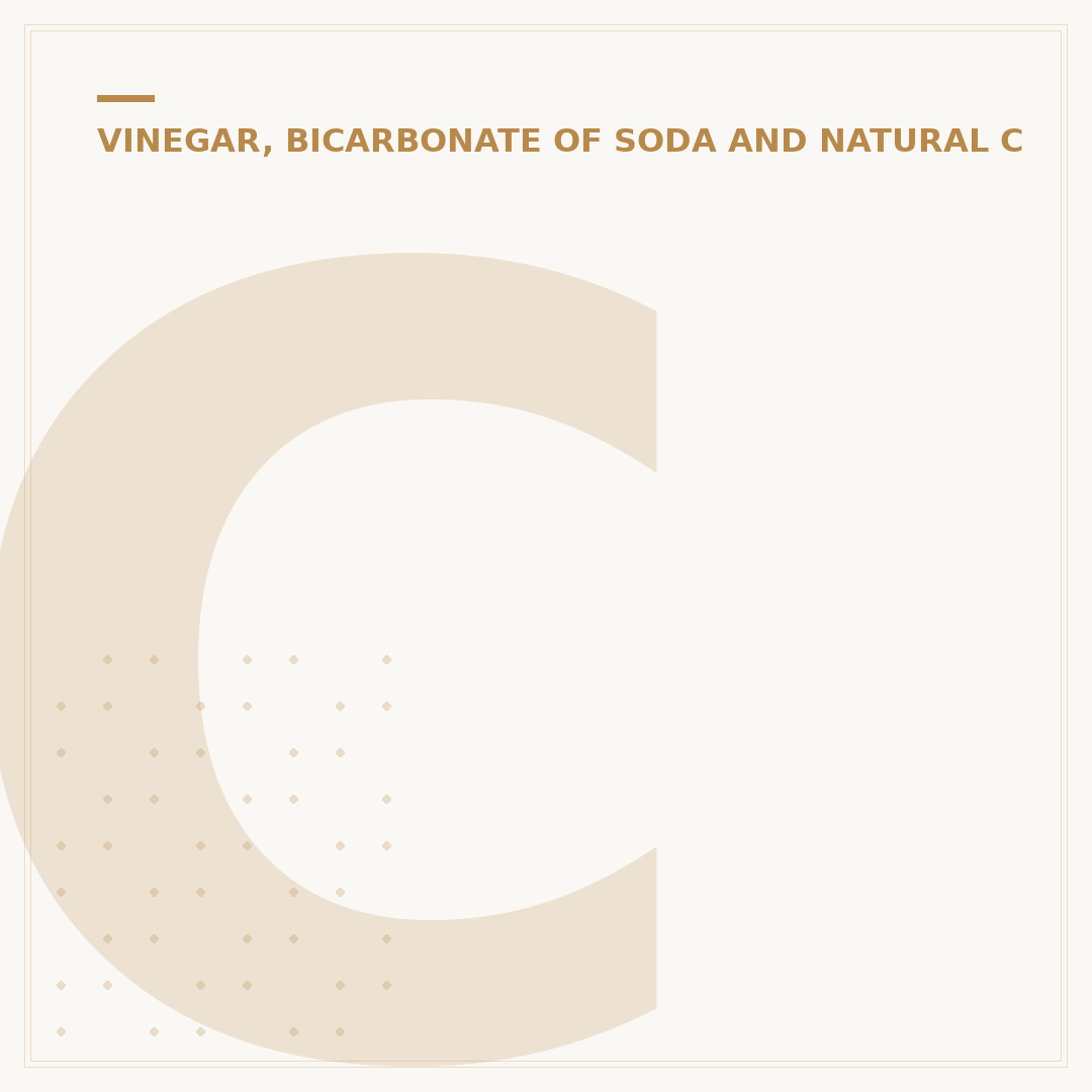 Clean Using Baking Soda: A Versatile Household Agent
