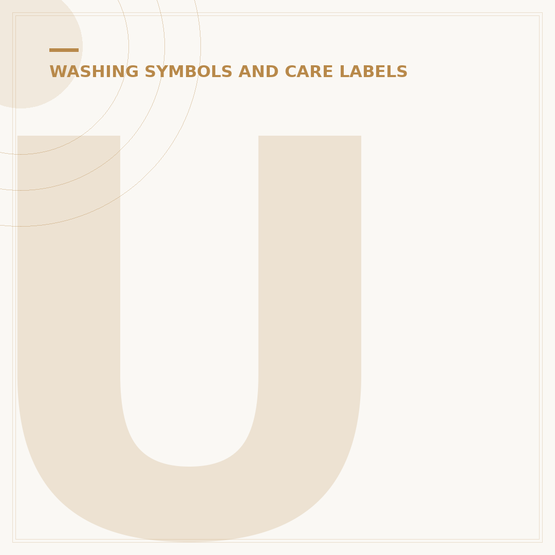 Understanding Clothes Washing Symbols and Their Meanings