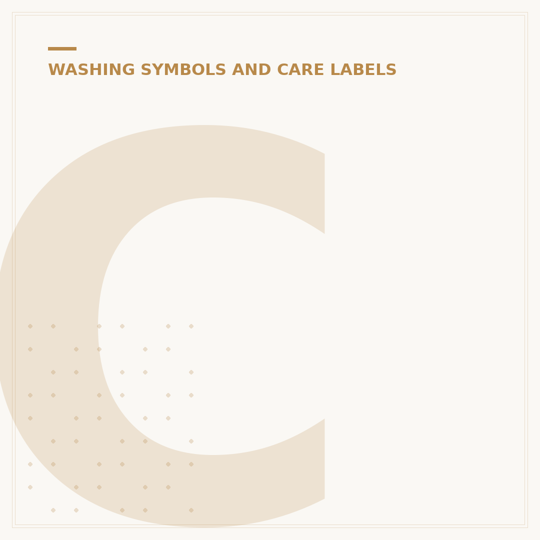 Clothing Care Label Symbols Explained: What They Mean