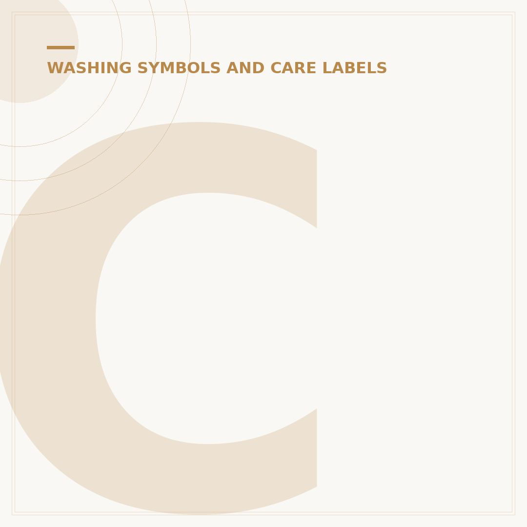 Clothing Care Symbols on Tags Explained