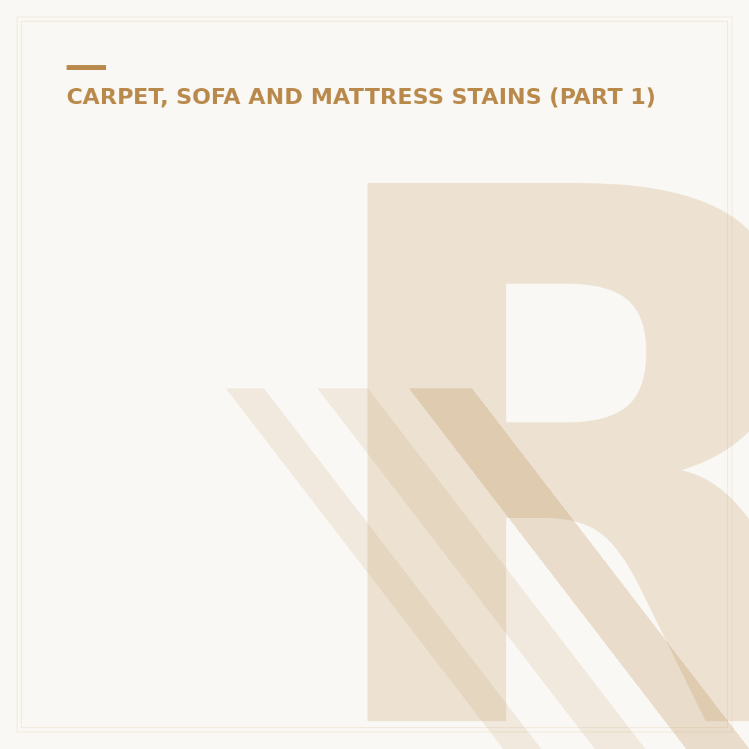 Remove Coffee Stain on Carpet Safely