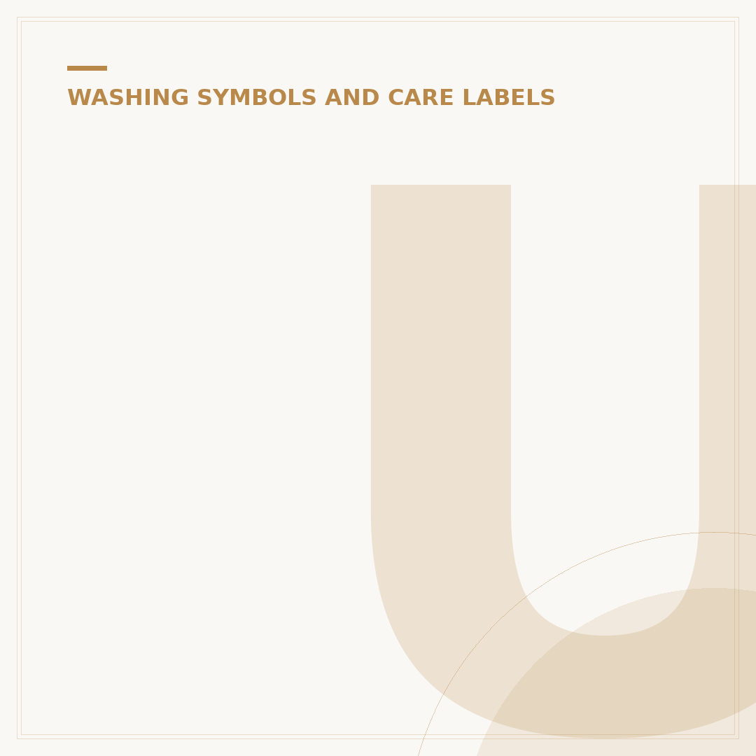 Understanding 'Do Not Wash' Care Labels
