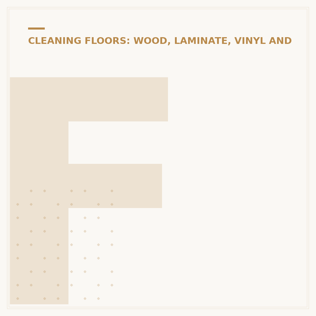 Floor Cleaner Wood Laminate: What to Use
