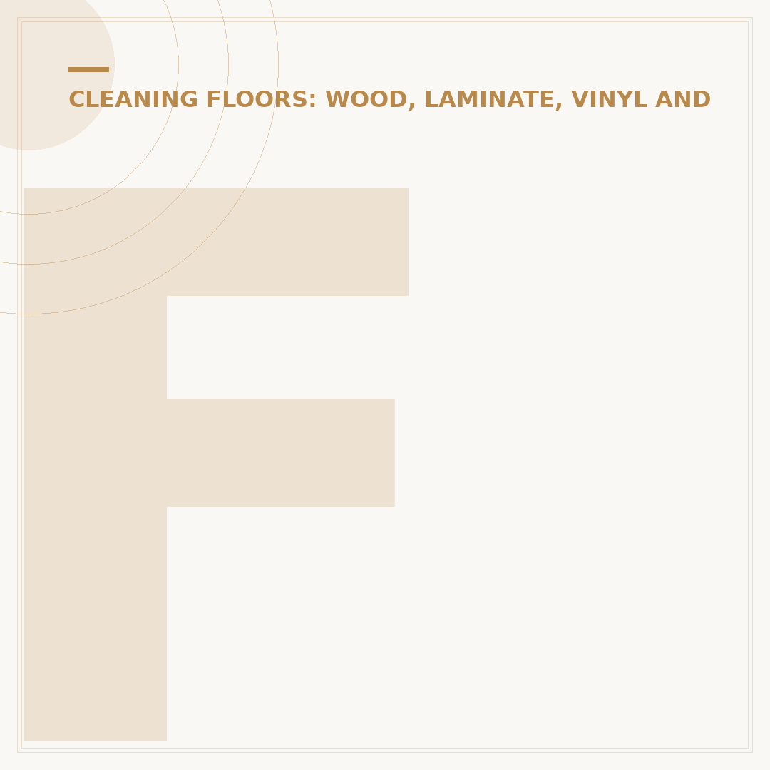 Floor Washing Mop: Types and Floor Care