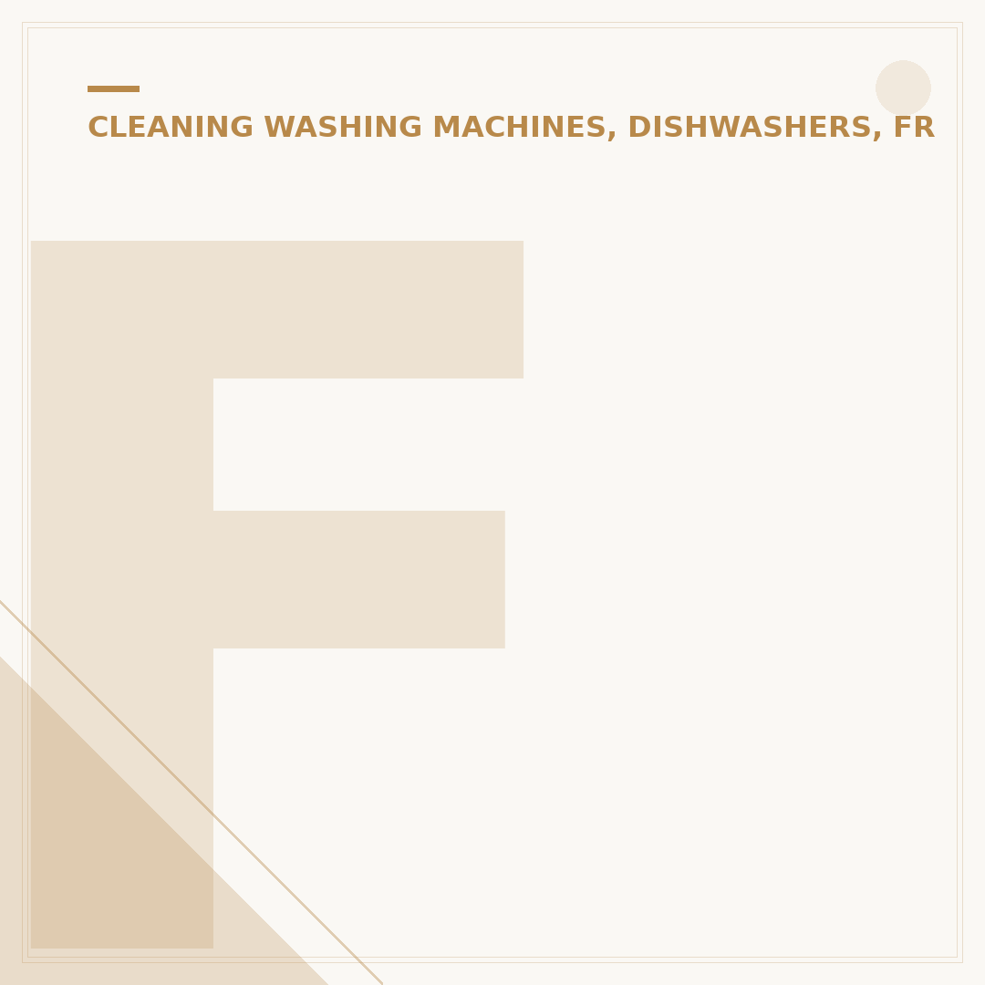 Fridge Cleaning Spray