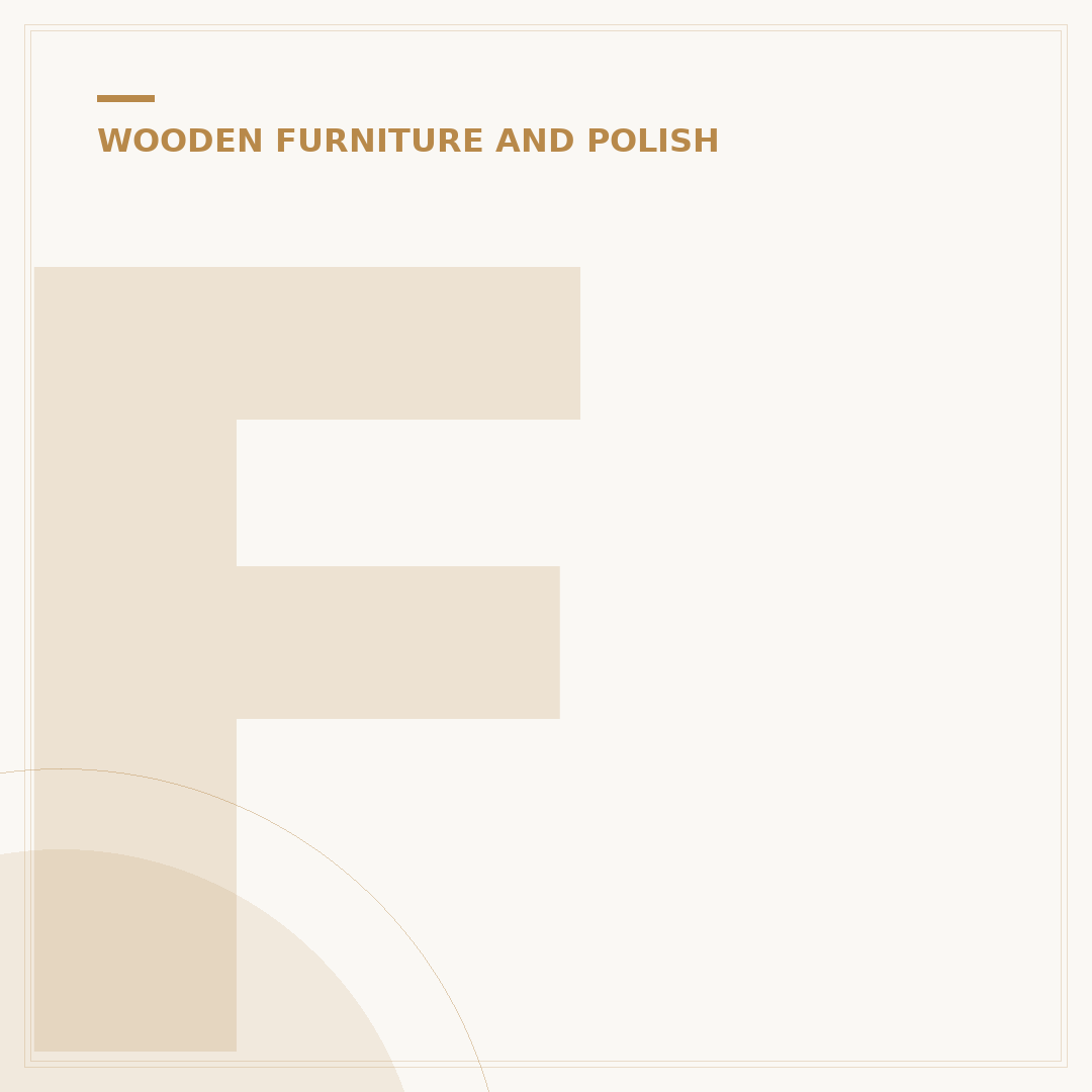 Furniture Polish for Wooden Surfaces