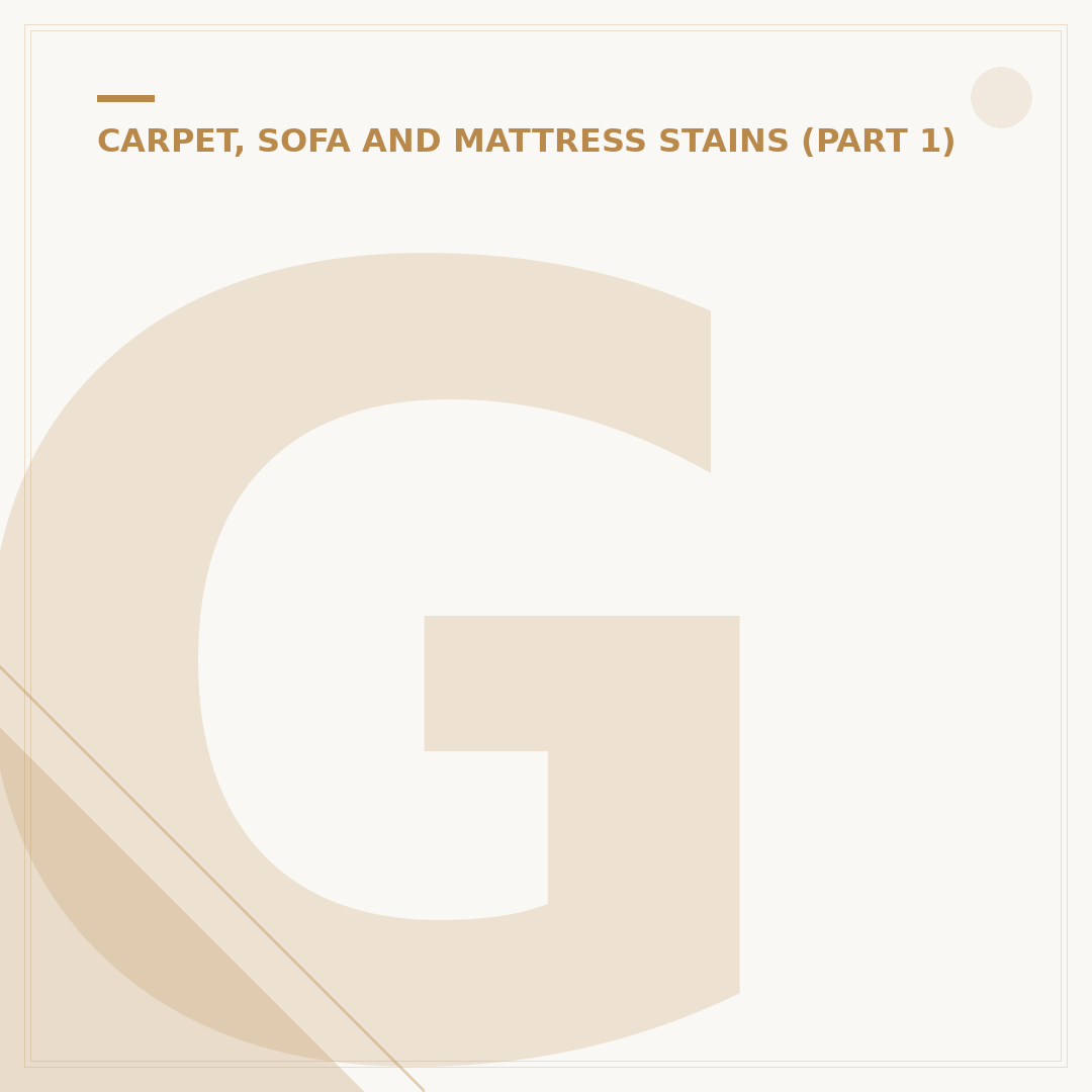 Get Wee Out of Mattress: Stain & Odour Removal