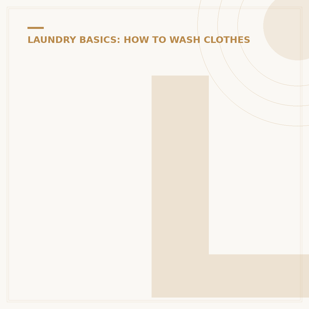 Laundry Instructions: Decoding Care Labels for Longevity