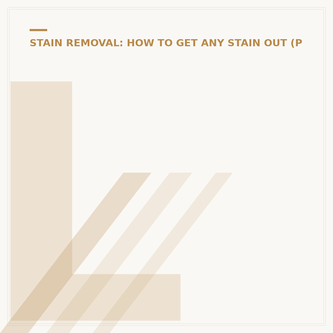 Laundry Marks on Clothes: Identification & Removal