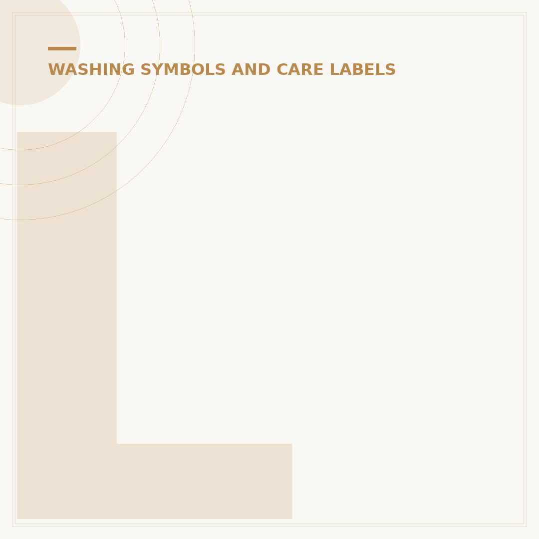 Laundry Softener Symbol Explained: Care Labels