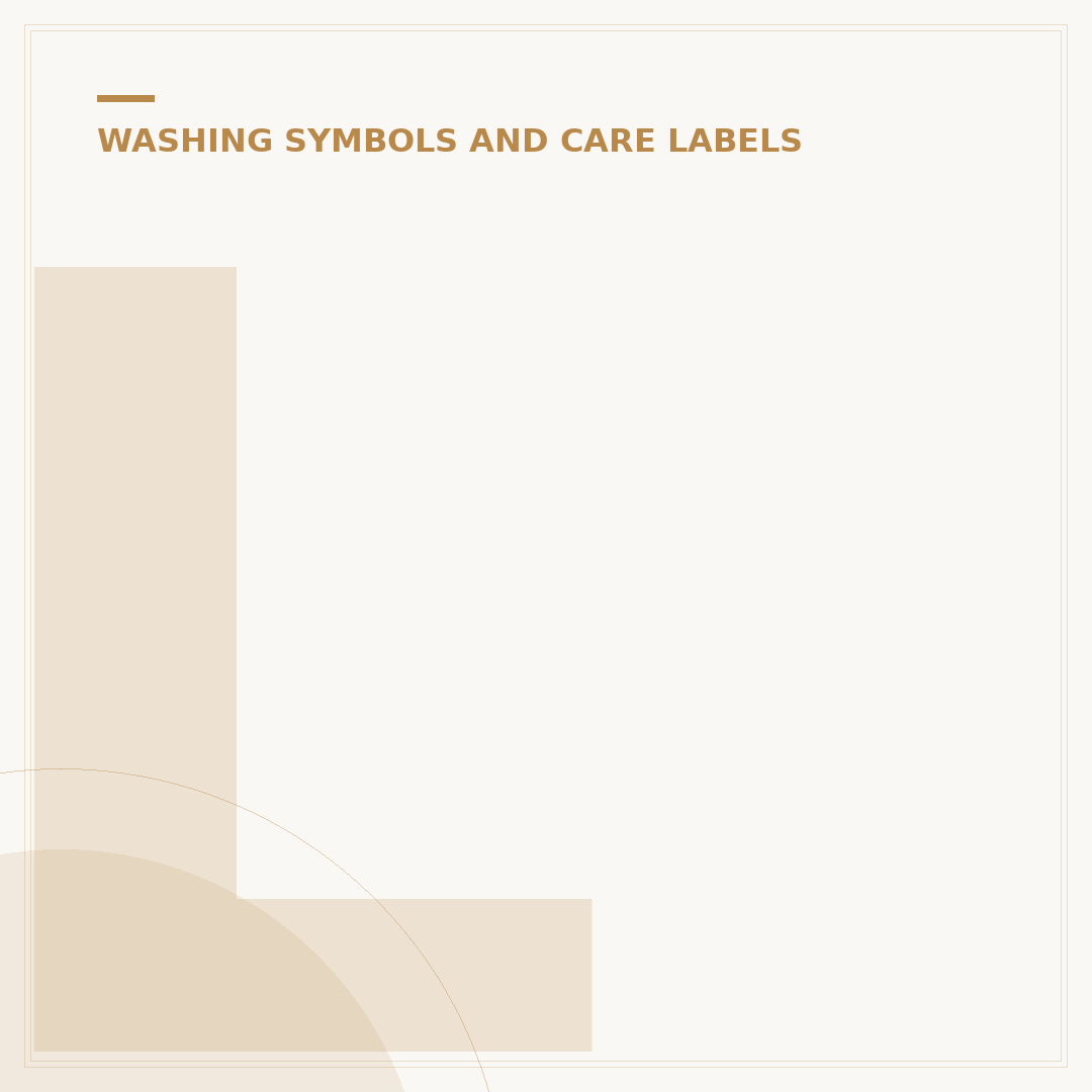 Laundry Symbols Explained: What Do They Mean?