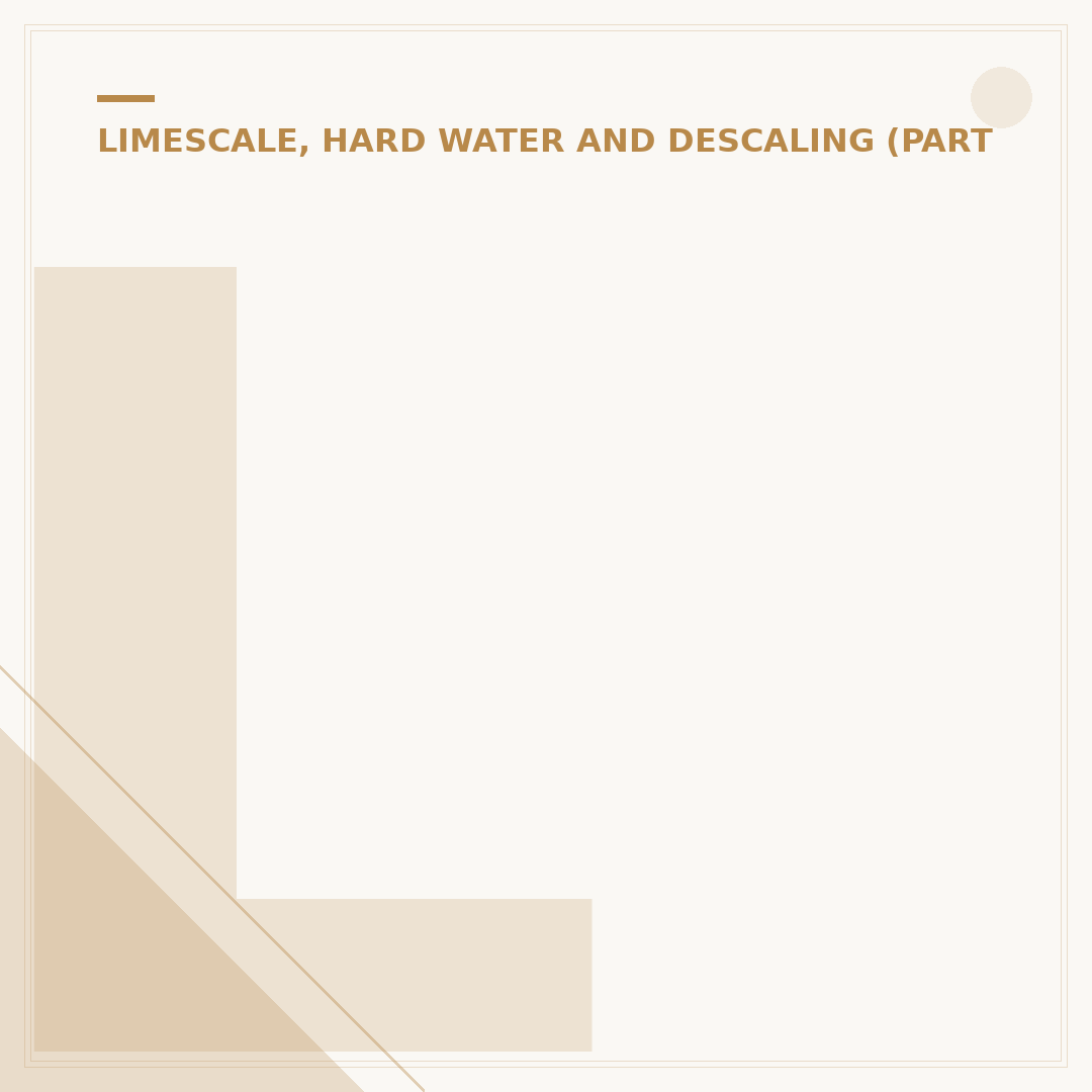 Limescale Filter for Shower: What You Need to Know