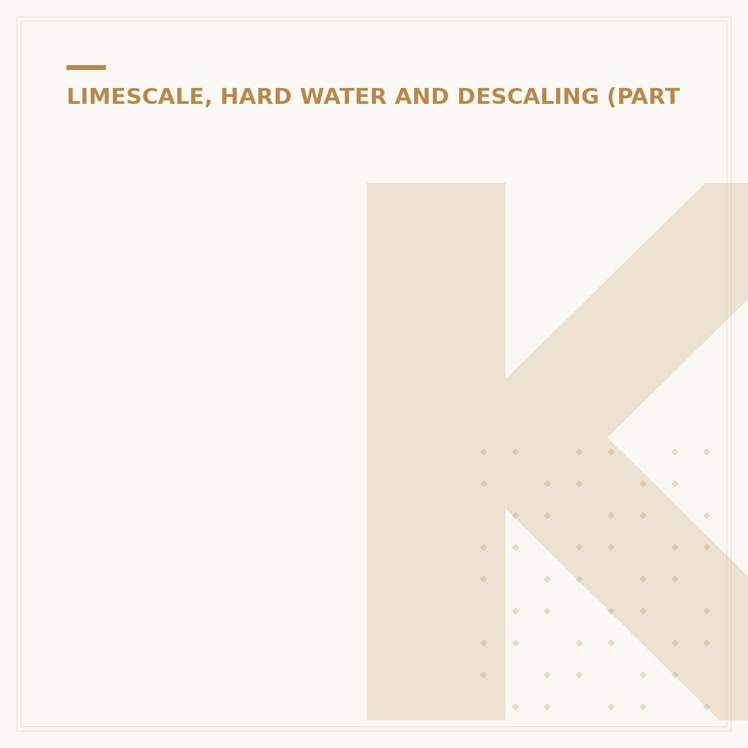 Kettle Limescale: Causes, Effects, and Removal