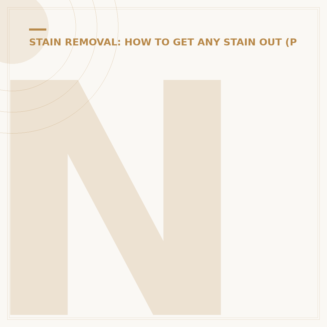 Natural Laundry Stain Remover Options Reviewed