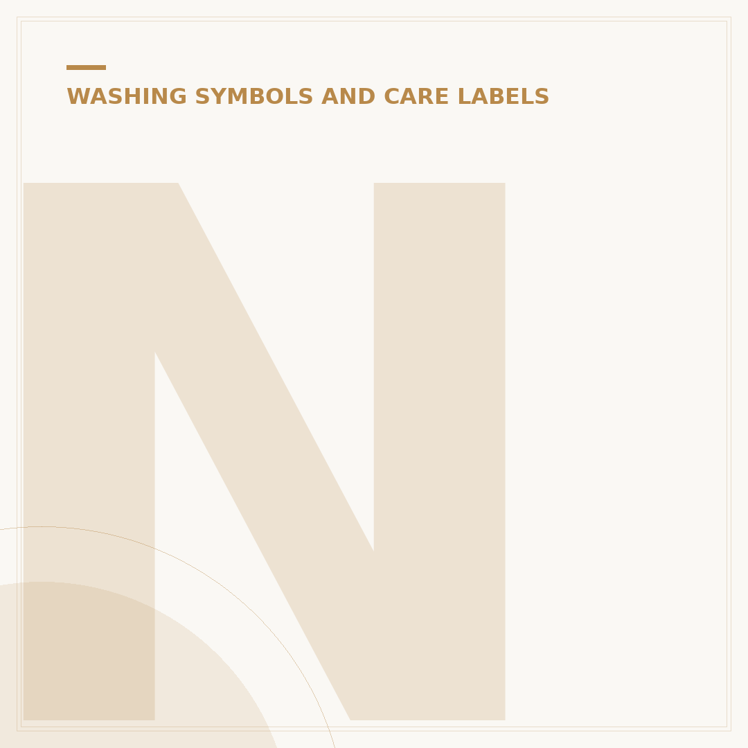 No Fabric Softener Symbol Explained