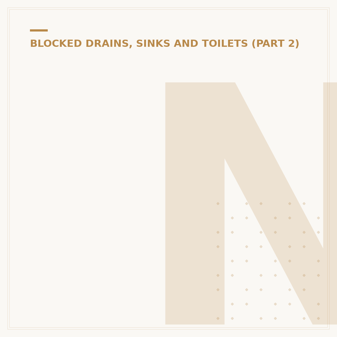 Northumbrian Water Blocked Drain: What To Do