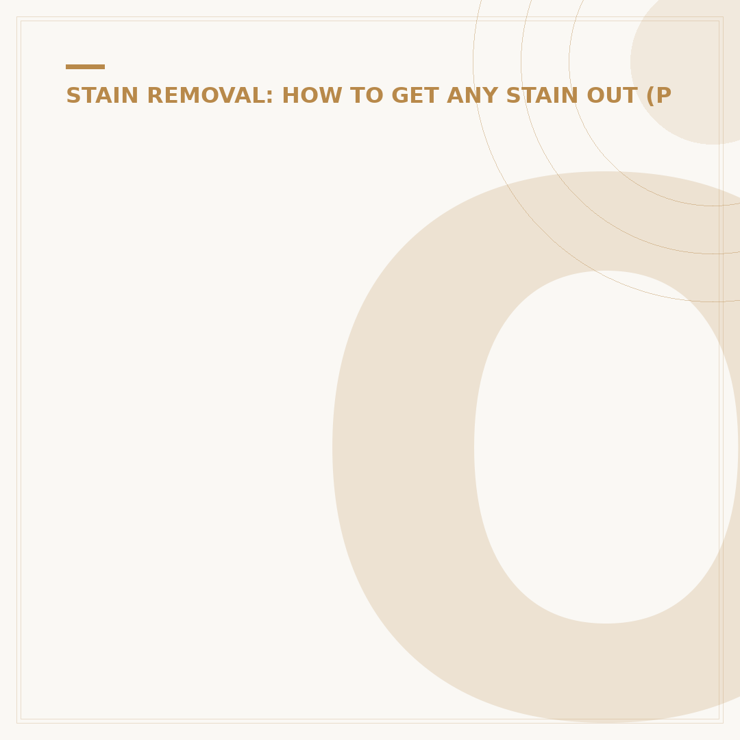 Oxy Powder Stain Remover: Effective Fabric Stain Solutions