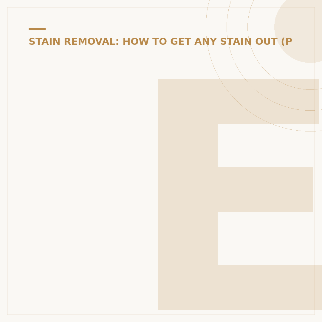 Effective Patio Stain Remover: What You Need