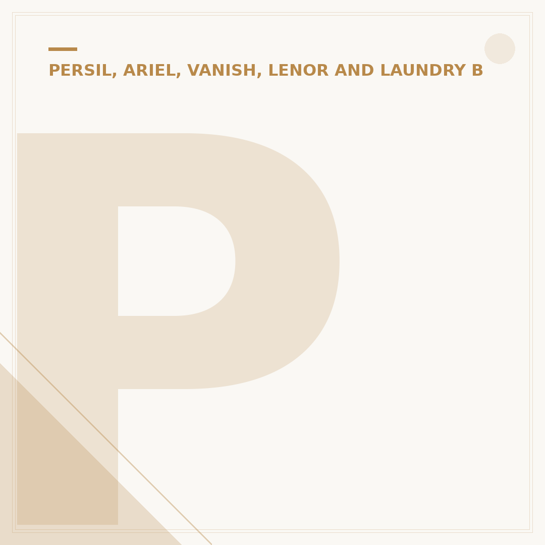 Persil Colour Protect Laundry Detergent Explained