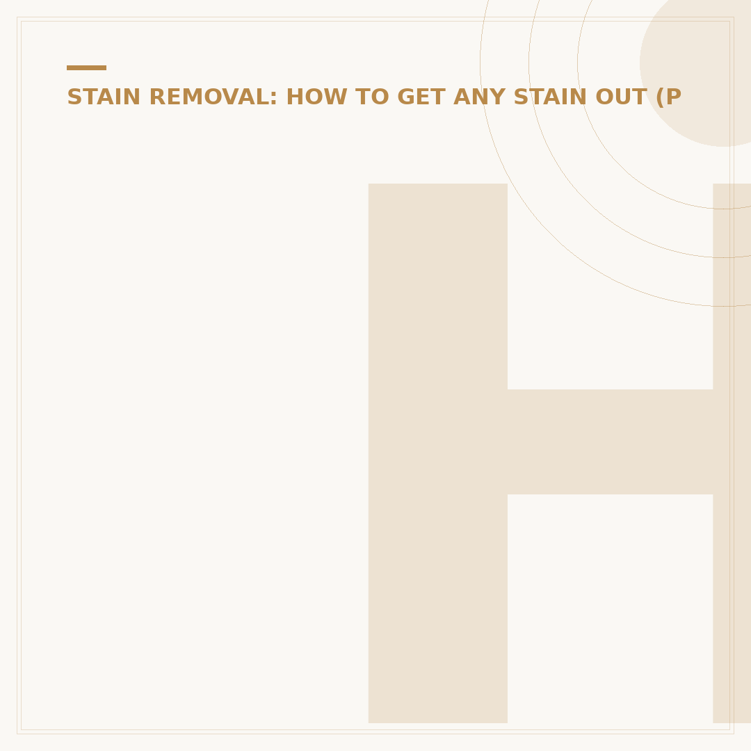 How to Remove Bleach Stains from Pants
