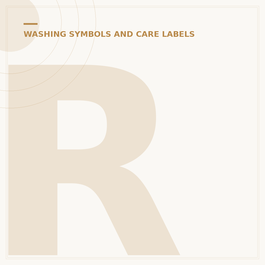 Rug Care Label: Decode Washing Symbols & Meanings