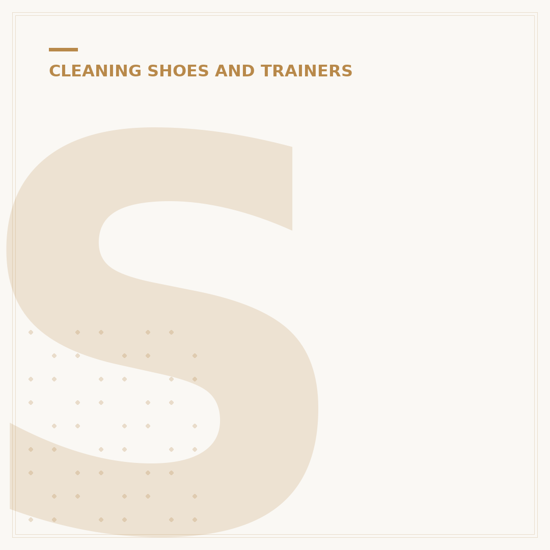 Shoe Cleaner: Selecting the Right Product for Your Footwear