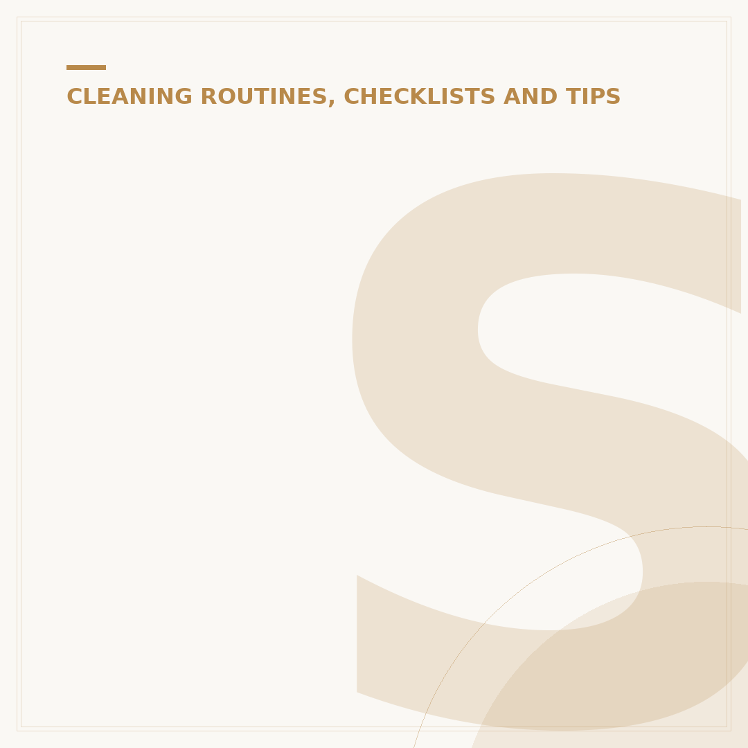 Spring Cleaning Checklist: Your Home Refresh Plan