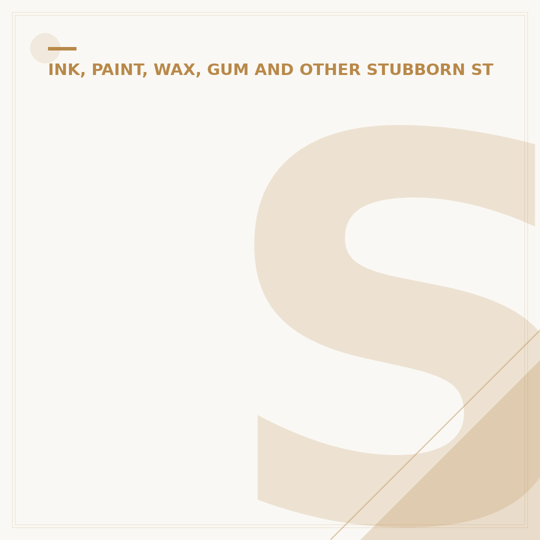 Stain Blocker Spray Paint: Cover Marks Effectively