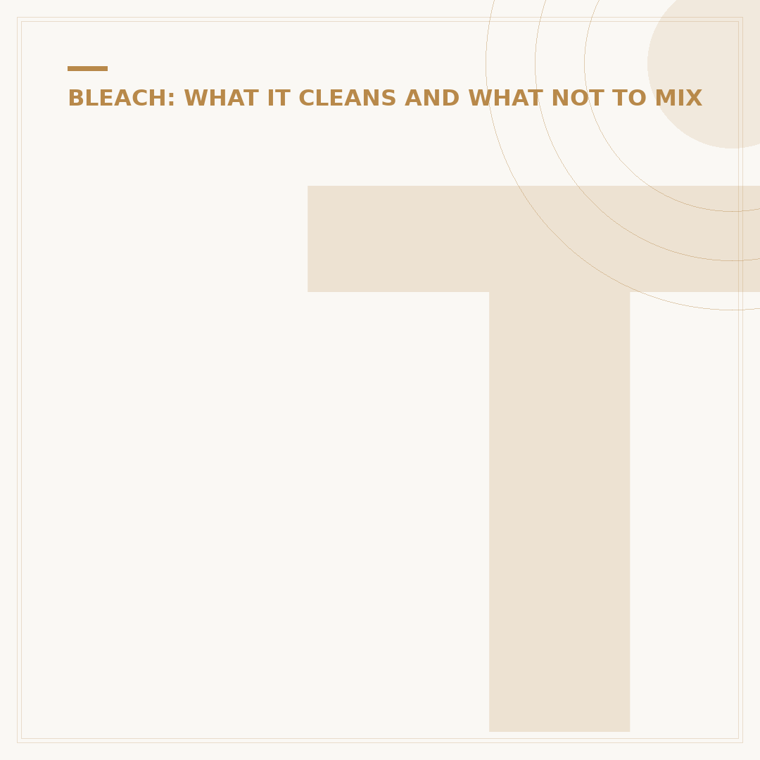 Thick Bleach Explained: Uses, Benefits, and What to Look For