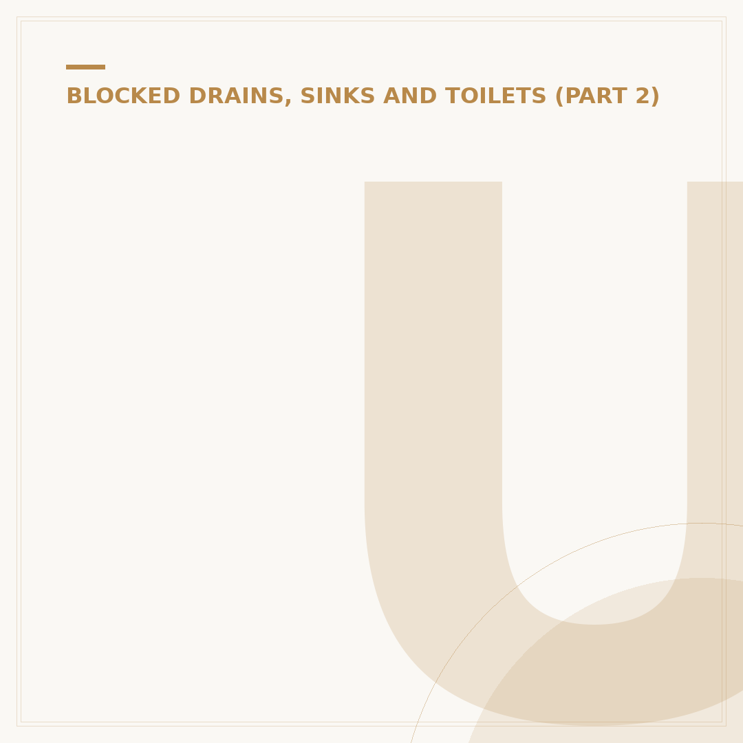 Unblock Sink & Drain Unblocker Solutions Explained