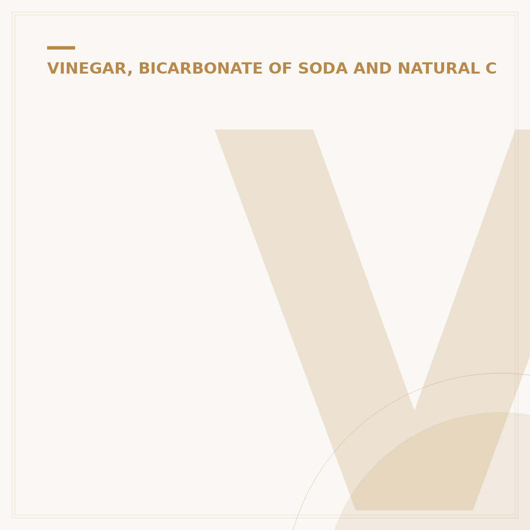 Vinegar Solution for Cleaning: Uses and Tips