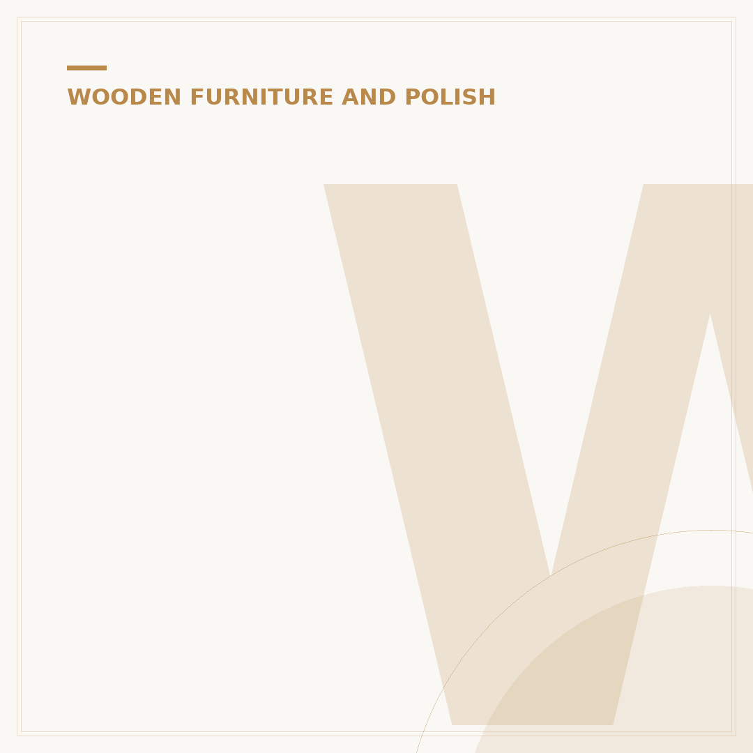 Wax Furniture Polish: Care and Protection for Wood Finishes