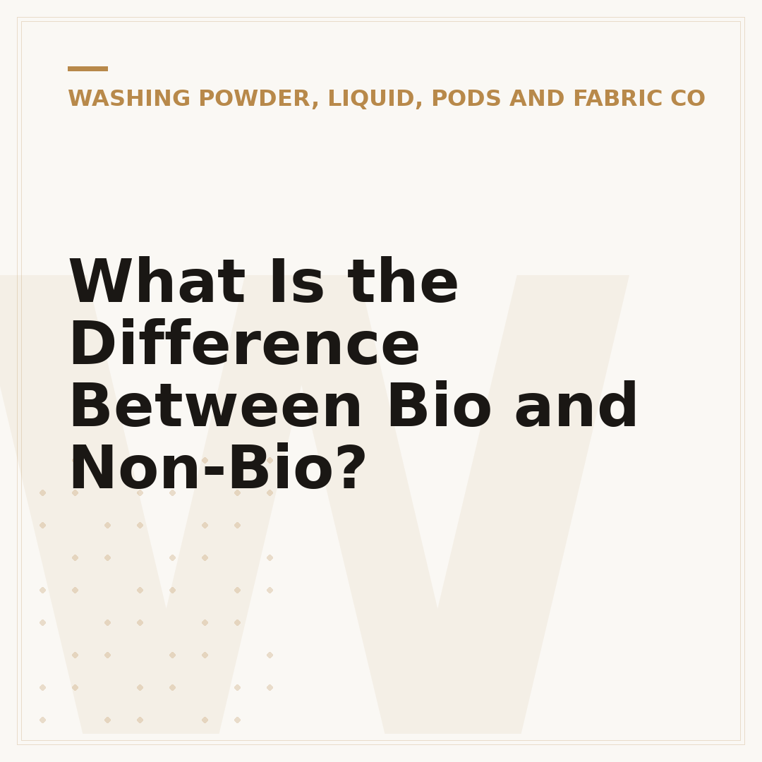 What Is the Difference Between Bio and Non-Bio?