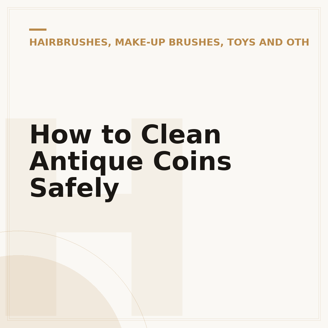 How to Clean Antique Coins Safely