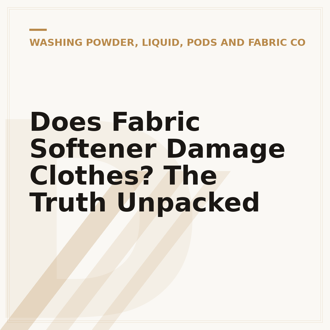Does Fabric Softener Damage Clothes? The Truth Unpacked