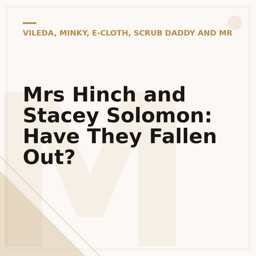 Mrs Hinch and Stacey Solomon: Have They Fallen Out?