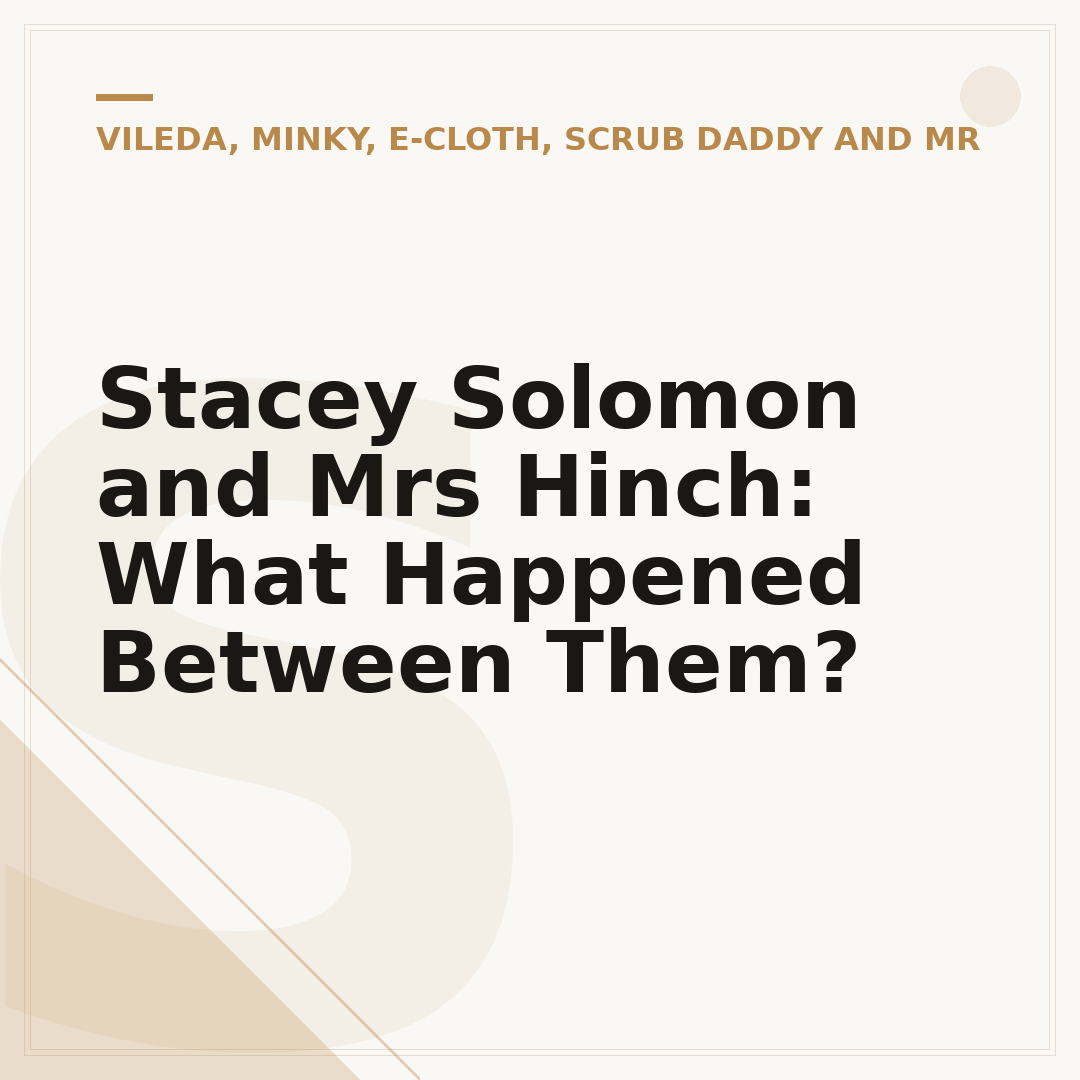Stacey Solomon and Mrs Hinch: What Happened Between Them?